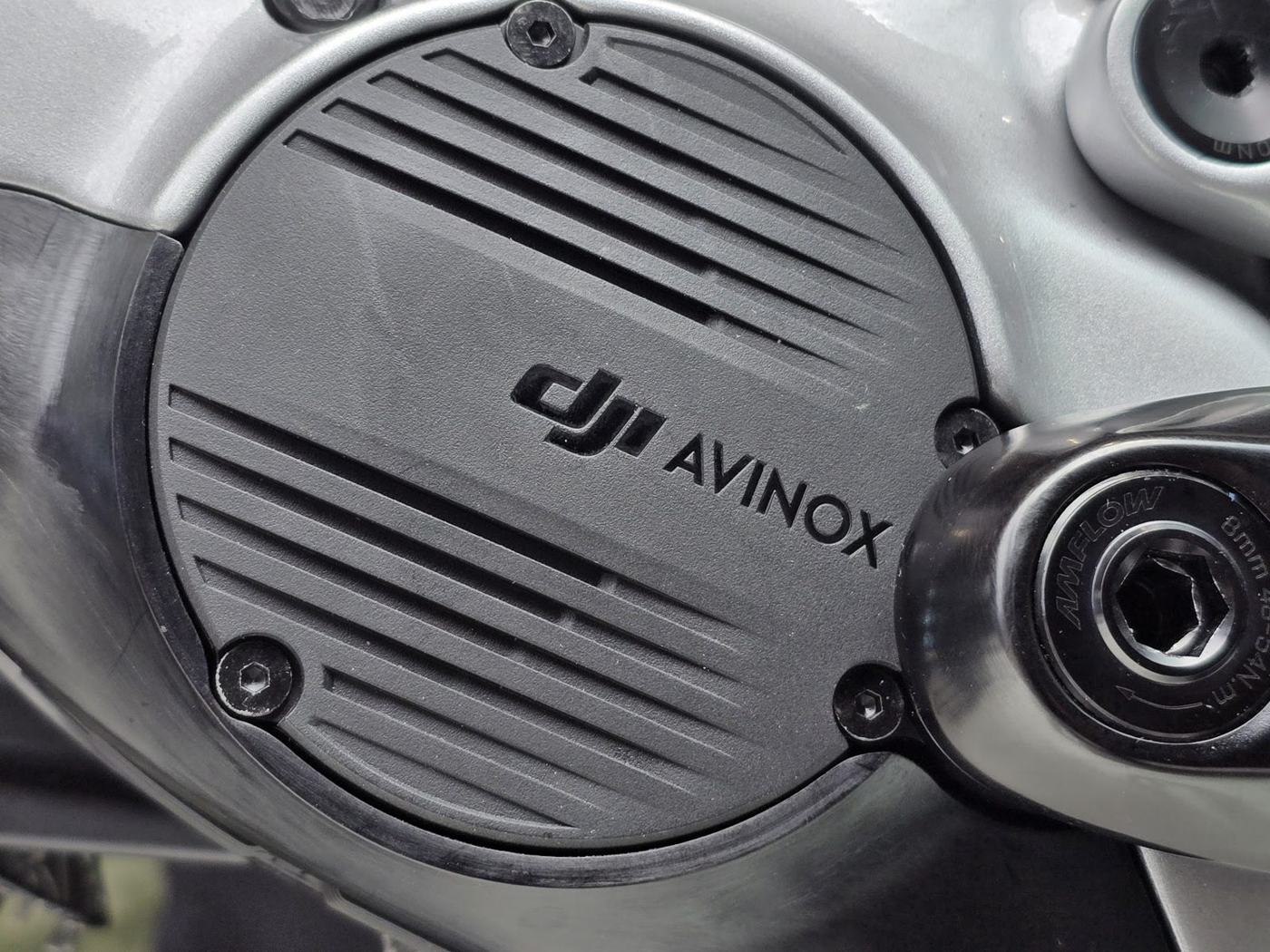 DJI Avinox drive unit on an Amflow e-MTB